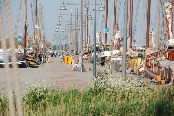 Segeln Sie mit Plattbodenschiffen ab Enkhuizen in Holland