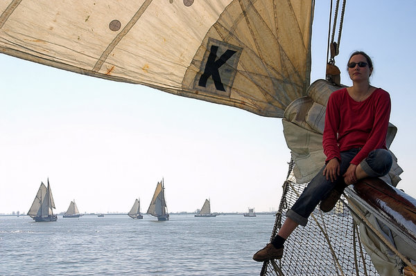 Wochenende segeln IJsselmeer auf dem Plattbodenschiff Eensgezindheid